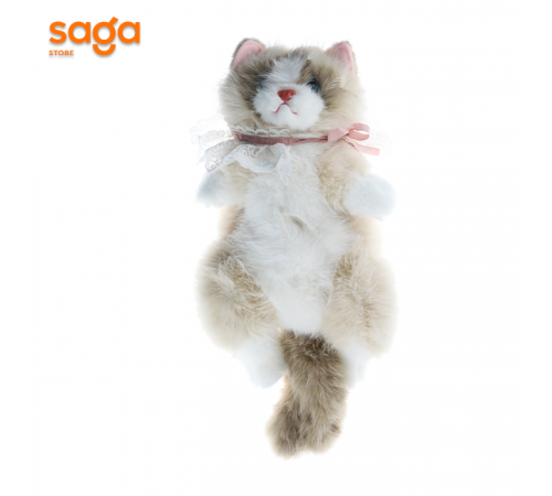 Мягкая игрушка музыкальная сумка Кошка 55см