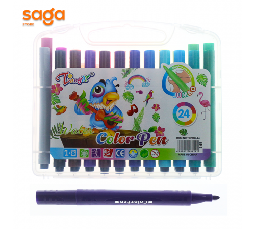 Фломастер, 24 цветов, 2688-24