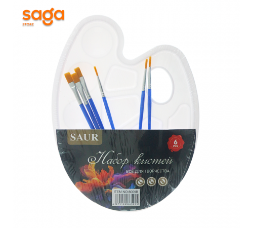 Кисточка+политра 8009.