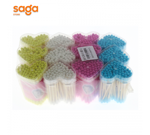 Ухочистка цветной сердечка 12х