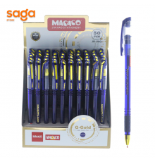 Ручка шариковая MACAGO, синий/красный/черный, 0,5мм 50/2400 JH-880.