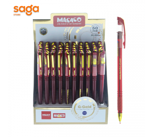 Ручка шариковая MACAGO, синий/красный/черный, 0,5мм 50/2400 JH-880.