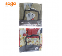 Прихватка набор и фартук 9090