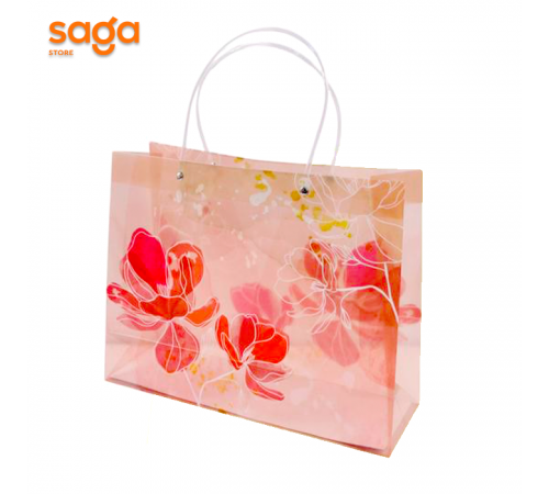 Пакет подарочный прозрачный HL- 2004 S (25.5*20*9.5см)  1/12/576