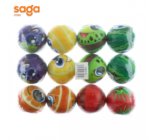 Мяч губка средняя 12х 7,6см