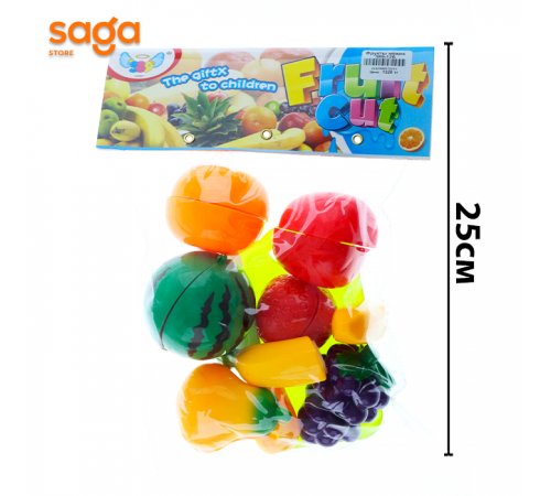 Набор разрезанных фруктиков в пакете 389-126