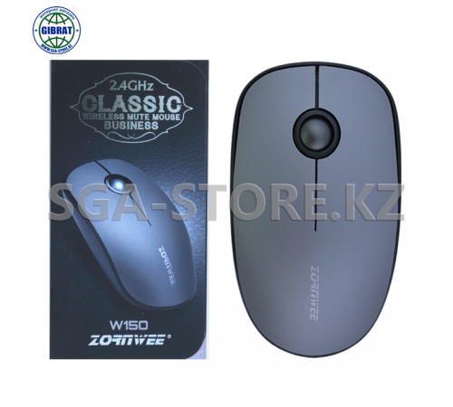 Компьютерная беспроводная мышка "CLASSIC", бесшумная,  2.4GHz 1200dpi.