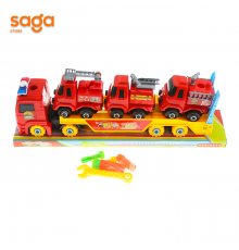 Игрушка трейлер-конструктор под колпаком HL 8637