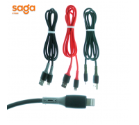 Шнур цветной айфон/Юзби