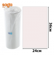 Пакет без ручек, в мешке-70 рулонов, 309гр, 240*360мм.