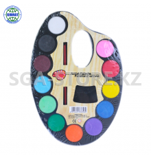 Краски 12 цветов "Палитра" B-612.