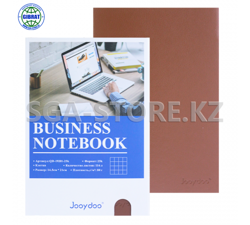 Блокнот, формат-25К, клетка, QD-19201-25K