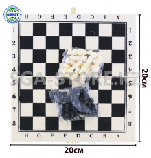 Настольная игра "Шахматы 3в1", деревянный. 7711/2121.