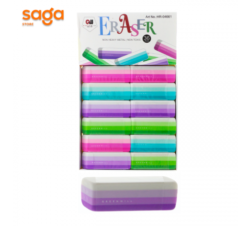 Стёрка-Ластик "Greenwill", 36шт. HR- 04661