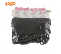 Резинки для волос ЧЕРНЫЙ А-8 (пачка)