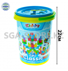 Конструктор в контейнере Classic, 54 деталей, Арт-217.