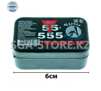 Губка для обуви, черная, 555