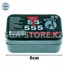 Губка для обуви, черная, 555