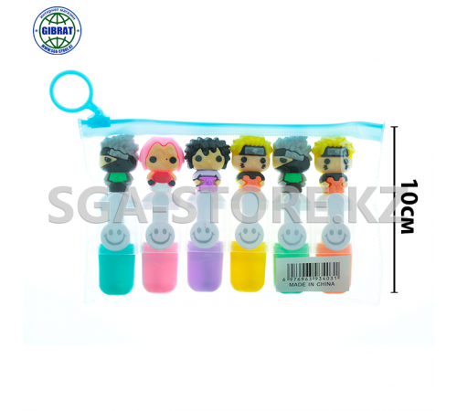 Маркер выделяющий, в упаковке-6шт, 709-2