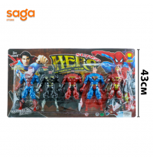 Супергерои в наборе 283-5