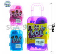 Кукла LOL в стеклянном чемодане 222.