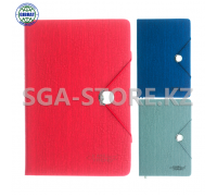 Блокнот на резинке, формат-А5, клетка, 8927-25к.