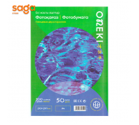 Глянцевая двухсторонняя фотобумага, 200гр, формат-/210х297мм, 5760dpi, в пачке-50л. 4200-32