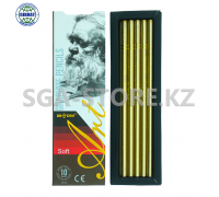 Карандаши чернографитные "Art-Soft", в упаковке-12шт. BD-8035-S