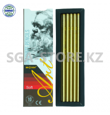 Карандаши чернографитные "Art-Soft", в упаковке-12шт. BD-8035-S