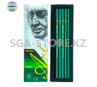 Карандаши чернографитные "Art-Hard", в упаковке-12шт. BD-8035-H