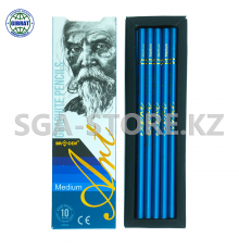 Карандаши чернографитные "Art-Medium", в упаковке-12шт. BD-8035-M