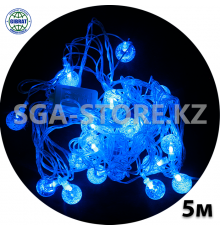 Ёлочная гирлянда, длина-5 метр, лампочек-40шт, F-22