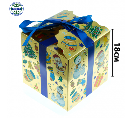 Коробка подарочная "С новым годом!" 12х ZН-60