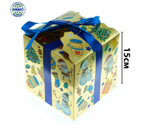 Коробка подарочная "С новым годом!" 12х ZН-59