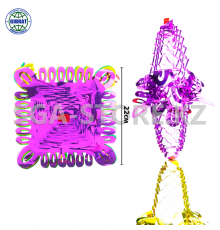 Подвеска фонарик люстра для оформления "Новый год" C-10-11-12-13 (Новый год)