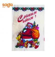 Новогодний подарочный пакет 28*40см