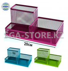 Офисный настольный органайзер, металлический,  9058