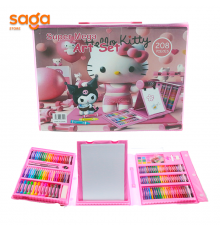 Набор для рисования 208 предметов с мольбертом 1/10 208P