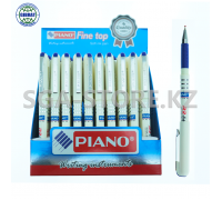 Ручка шариковая "Piano", 0.7мм, синий, в упаковке-50шт. РТ-228/08