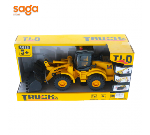 Бульдозер в коробке музыкальный 584-3