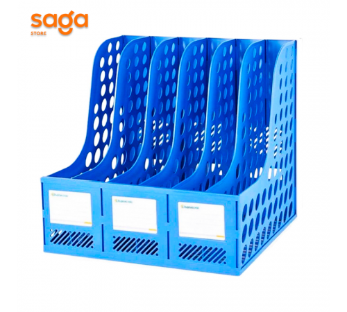 Лоток для документов, вертикальный, пластиковый, 6 секции.