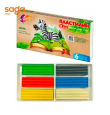 Пластилин «Луч ZOO», 6 цветов 30С 1810-08 (48шт)