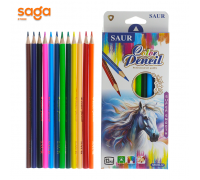 Цветные карандаши SAUR 1010-12цв