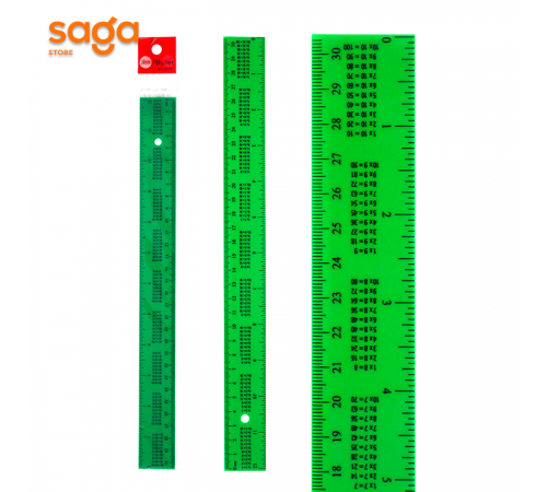 Линейка пластиковая-30см. 6070.