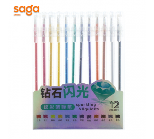 Ручка цветная 12цв 6126