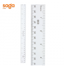 Линейка пластиковая-30см. 030.