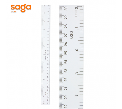 Линейка пластиковая-30см. 030.