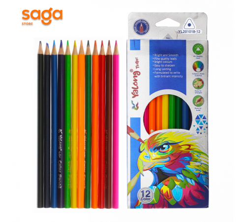 Цветные карандаши  Yalong 201018-12цв