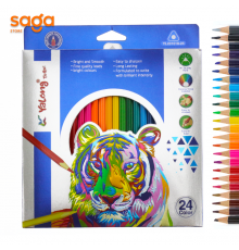 Цветные карандаши  Yalong 201018-24цв