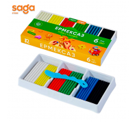 Пластилин "SAGA" 6цв 12901.